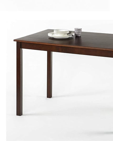 ZINUS Juliet Espresso Wood Dining Table, Table Only, 45 in x 28 in x 29 in - LeafyLoom