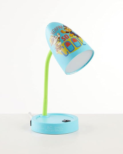 Idea Nuova Paw Patrol Switch Operated LED Task Table and Desk Lamp with Charging Outlet - LeafyLoom