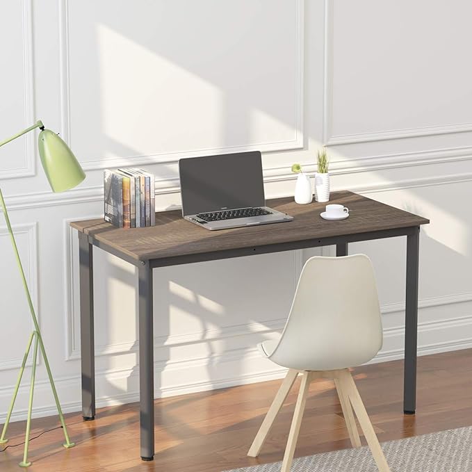 Weehom Computer Desk Home Office Writing Desk Study Laptop/Dining Table - LeafyLoom