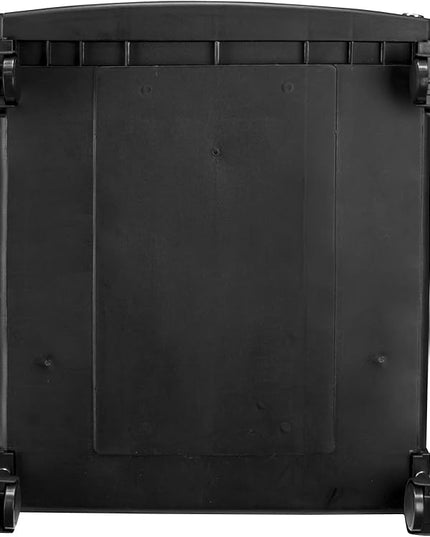 Storex 61269A01C File Cabinet, 1-Pack, Black/Blue - LeafyLoom