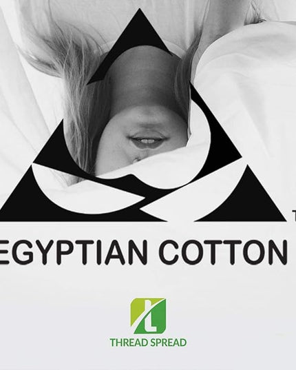 THREAD SPREAD Luxury Egyptian Cotton Full Stripe Sheet Set, 600 Thread Count Extra Long Staple 4 PC Set, Full Damask Sheets, Soft, Cooling Sateen Weave Striped Sheets Upto 18" Deep Pocket - Taupe - LeafyLoom