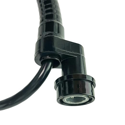Moffatt 95040 Task Lamp, Incandescent/Halogen Lamp Type, Quick Coupler Base Type, 18" Arm Length, 100 Watts, 1690 Raw Lumens,Black - LeafyLoom