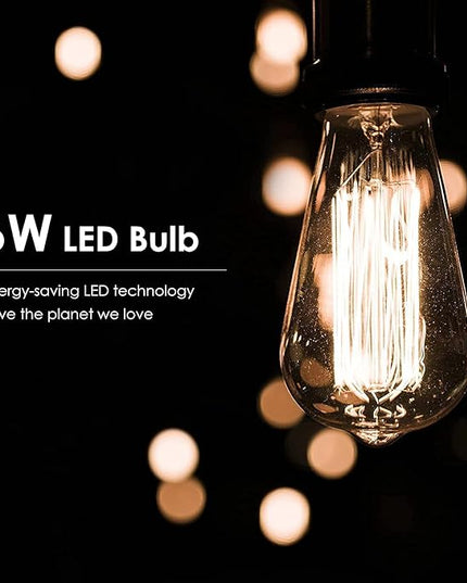 BoostArea Industrial Floor Lamp, Diamond Shape Design, 6W LED Bulb, E26 Socket, On/Off Footswitch, Premium Quality, Safe, Easy Assembly, Modern Style, Black - LeafyLoom