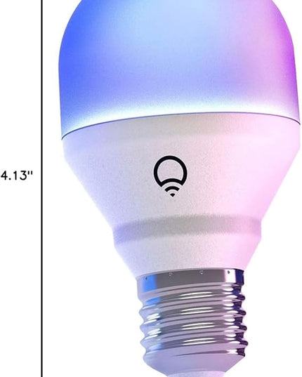LIFX Color A19 800 lumens, Billions of Colors and Whites, Wi-Fi Smart LED Light Bulb, No Bridge Required, Works with Alexa, Hey Google, HomeKit and Siri (2-Pack) LIFX