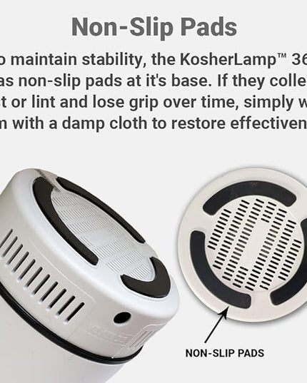 KosherLamp™ 360 Grey by Kosher Innovations™ - LeafyLoom