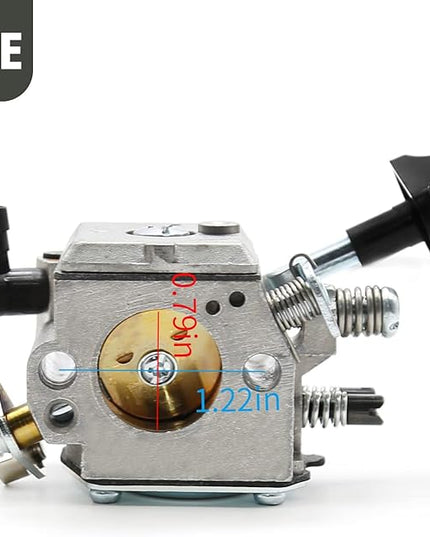 42031200603 Carburetor Kit Replacement for Stihl SR320 SR340 SR380 SR400 SR420 BR320 BR340 BR380 BR400 BR420 Backpack Blower, Replaces 42031200605 - LeafyLoom