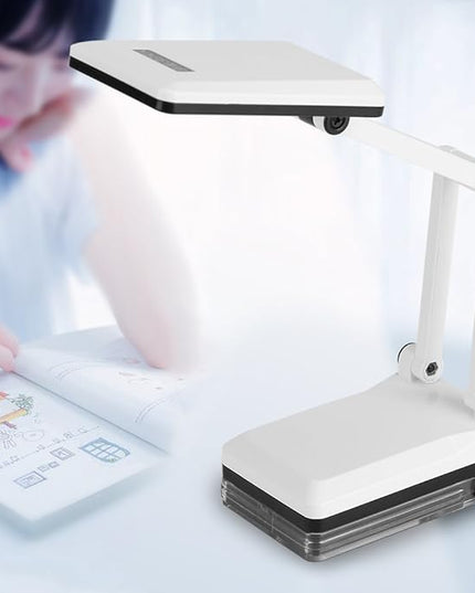 Yosoo Rechargeable Desk Lamp with USB Charger Portable Dimmable LED 16 LEDs Folding Light for Travel Reading Studing Home Office School - LeafyLoom
