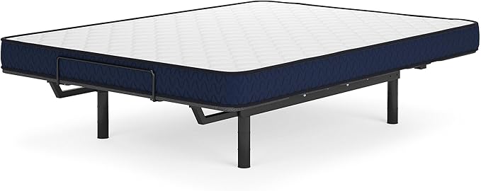 Signature Design by Ashley King Size Medium Firm 6 Inch Memory Foam Mattress with Breathable Quilted Cover - LeafyLoom