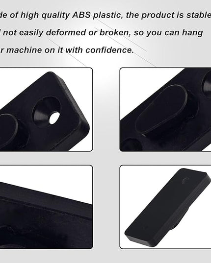 Leaf Blower Wall Mount Compatible with Milwaukee Leaf Blower M18 2724-20 2724-21, Plastic Wall Holder use for Hanging Leaf Blower - Mounting Bracket - LeafyLoom