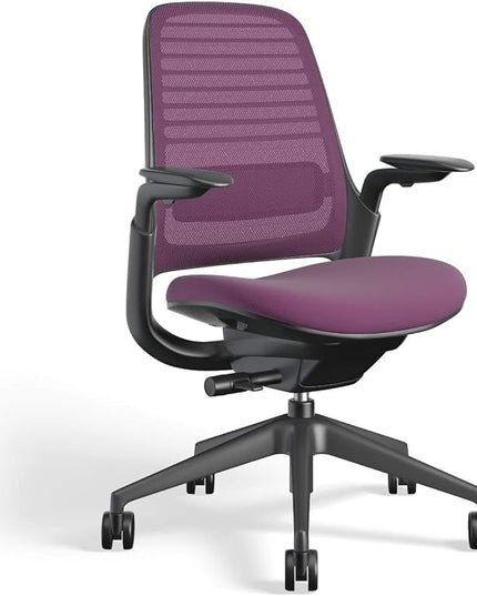 Steelcase Series 1 Work Chair Office Chair - Concord, Hard Floor Casters - LeafyLoom