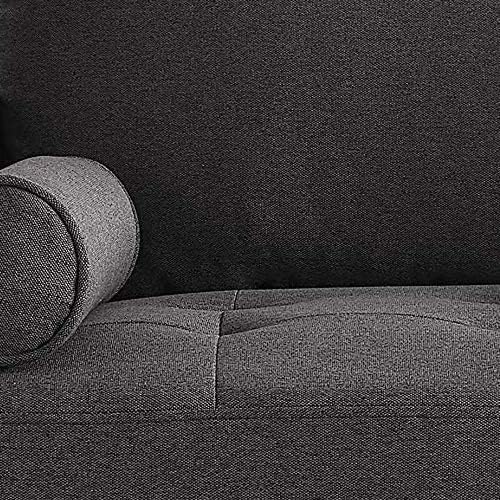 LifeStyle Solutions Arm chair, 39.8" W x 31.1" D x 33.5" H, Heather Grey - LeafyLoom