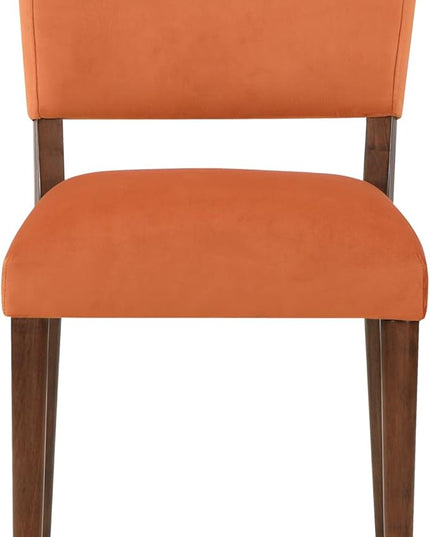 NicBex Haerin-SD-00135-LWJ Dining Chairs, 23"x19"x33", Orange - LeafyLoom
