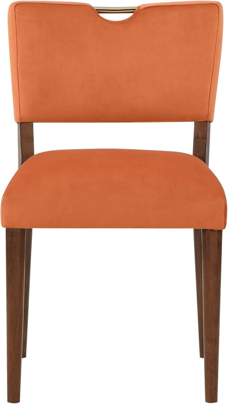 NicBex Haerin-SD-00135-LWJ Dining Chairs, 23"x19"x33", Orange - LeafyLoom