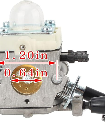 AUTOKAY Carburetor Carb for Stihl BG56 BG56C Blower Replace Zama C1M-S260B 4241-120-0615 - LeafyLoom