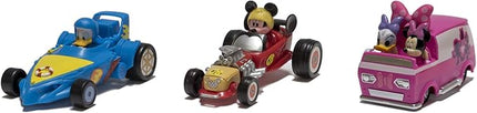 Gertmenian Disney Mickey Mouse Interactive Kids’ Rug Set | Includes 3x Cars feat. Donald, Daisy, and Minnie | Suitable for Classroom, Nursery, Bedroom, or Play Area | 40x54in Medium, 32503 - LeafyLoom