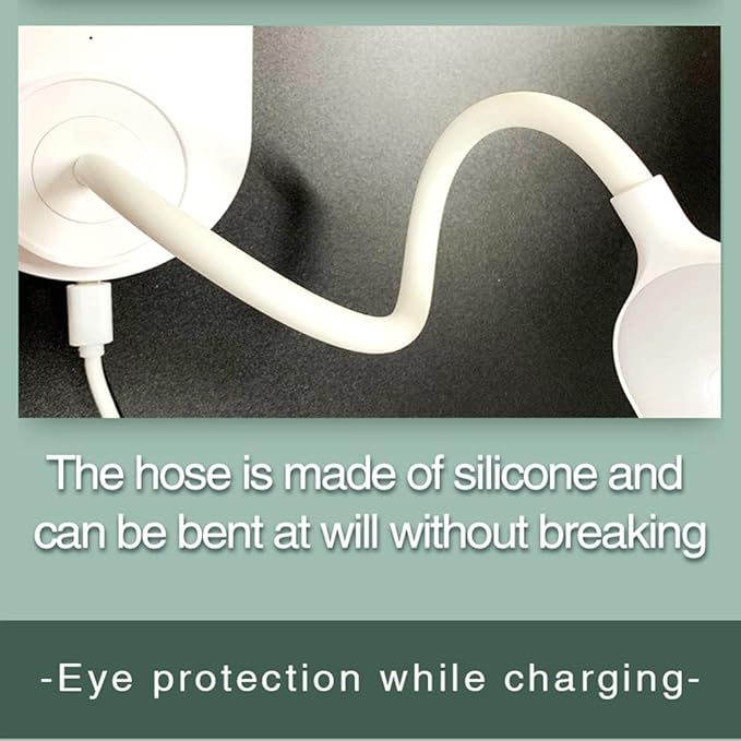 LED Desk Lamp with Wireless Charger, Eye-Protecting Table Lamps with Night Light, USB Charging Port, 3 Color Temperature Modes, Suitable for Home, Office Dimmable Desk Lamp, Bedroom - LeafyLoom