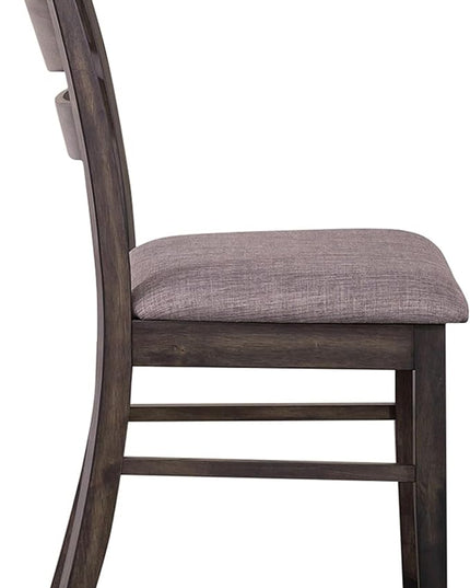 NicBex Haerin-SD-00168-LWJ Dining Chairs, 19"x22"x36", Dark Brown - LeafyLoom