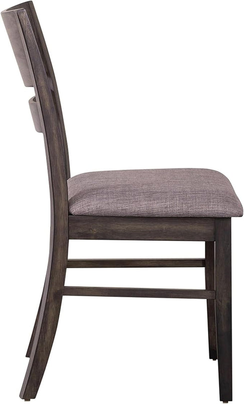 NicBex Haerin-SD-00168-LWJ Dining Chairs, 19"x22"x36", Dark Brown - LeafyLoom