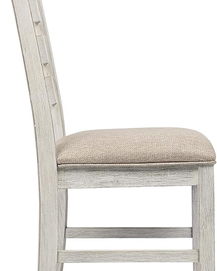 Signature Design by Ashley Skempton Modern Farmhouse Dining Room Chair, 2 Count, Whitewash - LeafyLoom