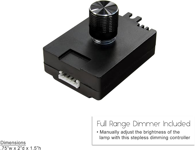 Cocoweb 19" Dimmable Adjustable Energy-efficient LED Grand Piano Clip-on Lamp with Rotational Light Shade - Mahogany Bronze with Brass Accents - GPLED19MBD - LeafyLoom