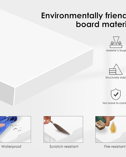 Need Rolling Computer Desk Mobile Desk Laptop Stand Desk with Sliding Keyboard for Home Office,23.6 Inches White DX-8110WT-ND - LeafyLoom