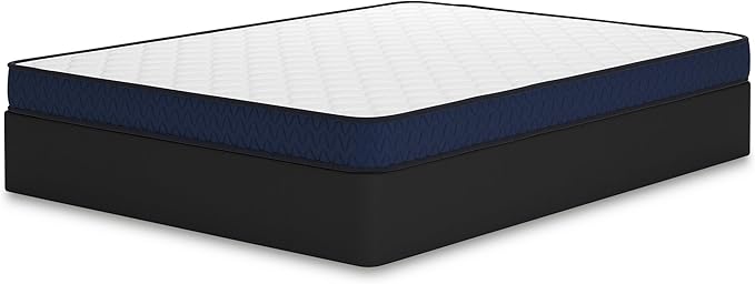 Signature Design by Ashley Full Size Medium Firm 6 Inch Memory Foam Mattress with Breathable Quilted Cover - LeafyLoom