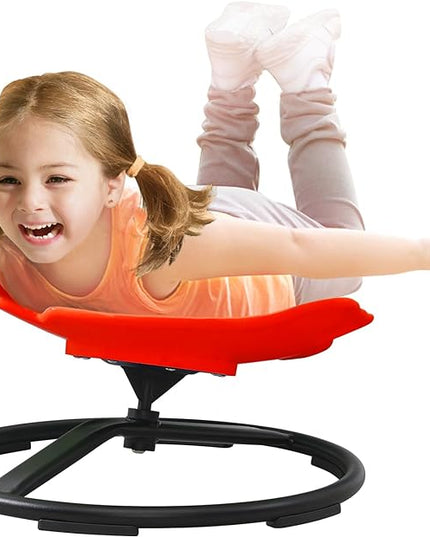 Autism Kids Swivel Chair Sensory Toy Chair for Kids Spinning Chair Kids Toys & Games Balance Physical Therapy Equipment, Kids Indoor Outdoor Play Equipment for Kids 3+ - LeafyLoom