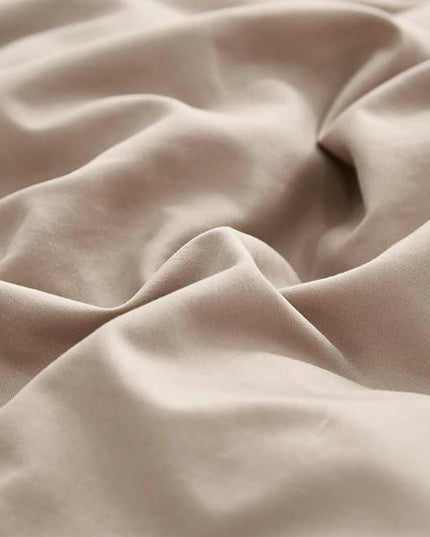 Taupe Comforter Queen Khaki Bedding Set Women Soft Dark Champagne Bedding Set Men Breathable Cream Coffee Comforter Set Queen Coffee Color Bed Set - LeafyLoom