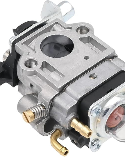 WYK-74 Carburetor for Husqvarna 145BT Kawasaki TE45DX Blower Walbro WYK-74-1 with Fuel Filter Spark Plug Fuel Line Kit - LeafyLoom
