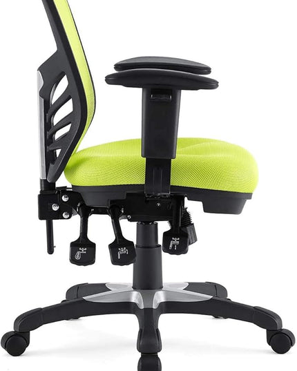 Modway Articulate Ergonomic Mesh Office Chair in Green - LeafyLoom
