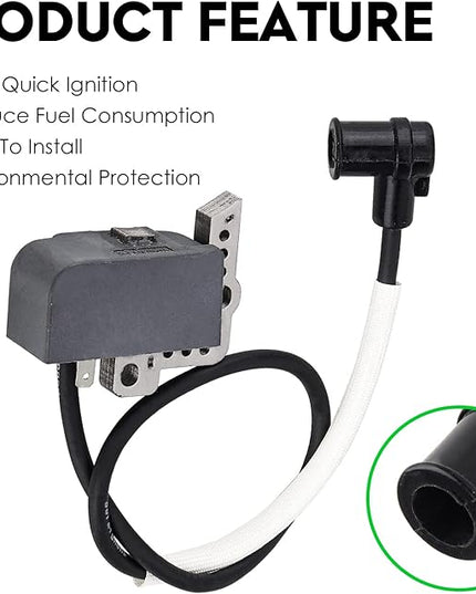 Ignition Coil A415000000 for Echo PB-650 PB-650H PB-650T PB-651H PB-651T PB-750H PB-750T PB-751H PB-751T PB-755 PB-755H PB-755SH PB-755ST PB-755T EB633RT Blower A415000001 - LeafyLoom
