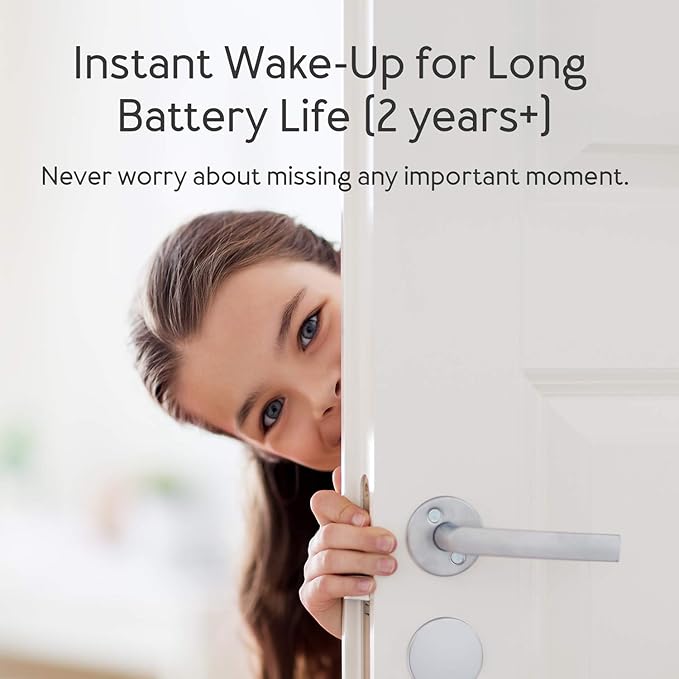 Zwave Door Sensor Aeotec Recessed Door Sensor 7, Z-Wave Plus Enabled Smart Door Sensor Battery Powered, SmartStart S2, Zwave Hub Required SmartThings Fibaro Home Centre 3 Hubitat Aeotec