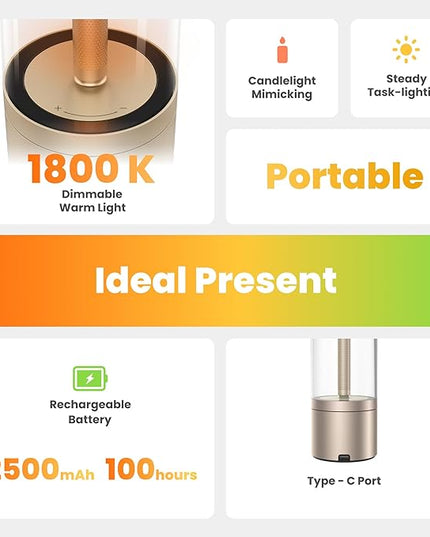 YEELIGHT Candela Table Lamp - LeafyLoom