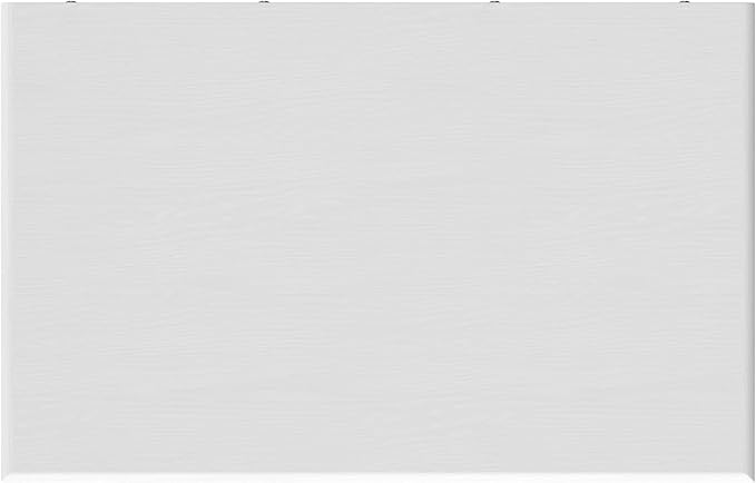 SIMPLIHOME Draper SOLID HARDWOOD 64 inch x 22 inch Mid Century Modern Bookcase and Storage Unit in White for The Living Room, Study Room and Office - LeafyLoom