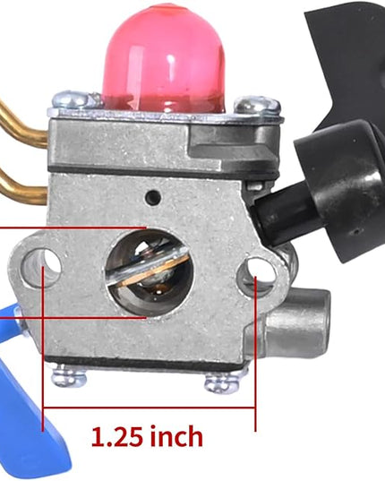 C1U-W46 Carburetor Kit Replacement for Husqvarna FB25 Handheld Blower For Weedeater FB25 FB-25 Blower for Zama C1U-W51B Carb - LeafyLoom
