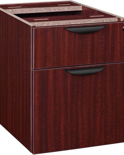 Regency Pedestal Legacy Box File Mahogany - LeafyLoom