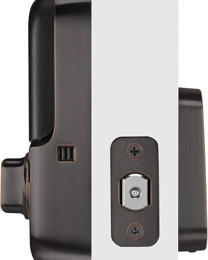 Yale Assure SL Deadbolt Lock, Oil Rubbed Bronze Keyless Entry Door Lock with Electronic Touchscreen with Keypad for Code Entry, YRD256-NR-0BP Yale