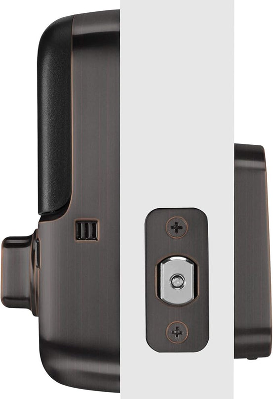 Yale Assure SL Deadbolt Lock, Oil Rubbed Bronze Keyless Entry Door Lock with Electronic Touchscreen with Keypad for Code Entry, YRD256-NR-0BP Yale