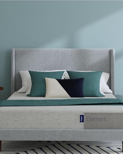 Casper Sleep Element, Medium Firm Twin Mattress - Memory Foam + Support - 100-Night Trial - CertiPUR-US Mattress, Grey - LeafyLoom