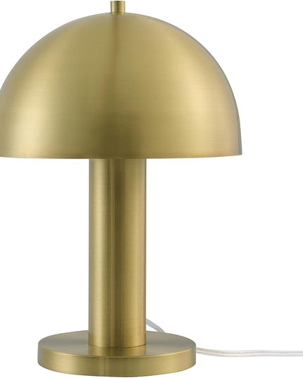 Globe Electric Novogratz x 65856 Olivia 12" Table Lamp, Matte Brass - LeafyLoom