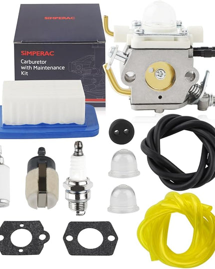 C1M-K77 Carburetor for Echo PB-403T PB-403H PB-413T PB-413H PB-460 PB-461 Blower Carburetor for Echo Backpack Blower PB-620 PB-620H PB-610 with Air Filter - LeafyLoom