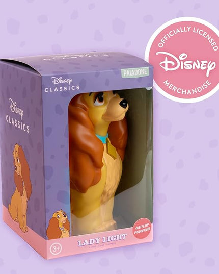 Paladone Lady and The Tramp Light | Disney Home Décor | Officially Licensed Merchandise - LeafyLoom