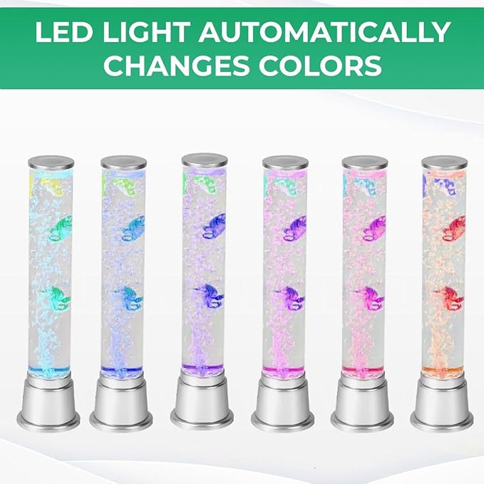 Shop LC Electric Seahorse Lamp Artificial Fake Fish Tank Aquarium Lamp with Sensory Bubble Tube Lamp Night Light Sensory Lamp Lava Lamp - 1.90 FT Birthday Gifts - LeafyLoom