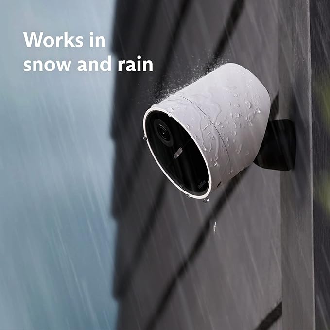 SimpliSafe 7 Piece Wireless Outdoor Camera Home Security System - Optional 24/7 Professional Monitoring - No Contract - Compatible with Alexa and Google Assistant SimpliSafe%C2%AE