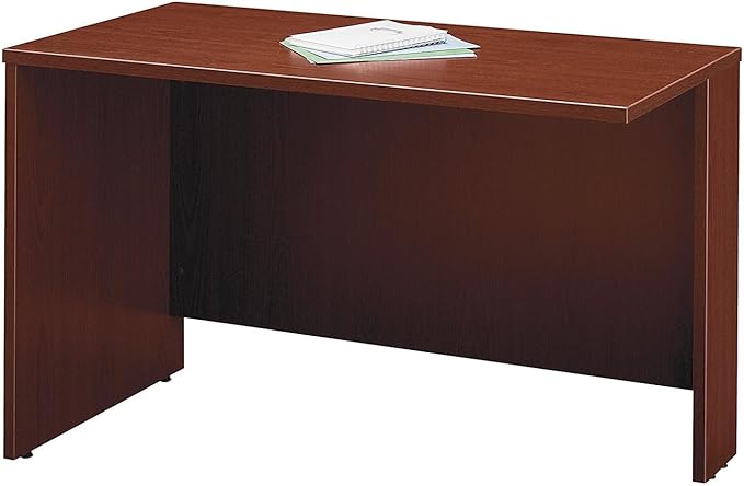 Bush Business Furniture Series C Collection 48W Return Bridge in Mahogany - LeafyLoom