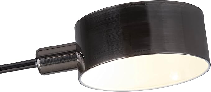 Artiva USA Micah - 5 Arc Floor Lamp w/Dimmer Switch, 360 Degree Rotatable Shades - Bright & Attractive, Brushed Black Nickel - LeafyLoom