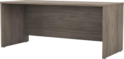 Bush Business Furniture Studio C 72-inch W Computer Desk, Modern Hickory (SCD272MH) - LeafyLoom