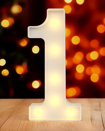 Marquee Numbers Marquee Light Up Letters Night Light 1 Light Up Numbers For Party Marquee Letters For Wall Decor Marry Me Light Up Letters Baby Shower Decorations Happy Birthday Decorations for Women - LeafyLoom