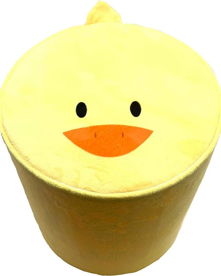 Storl Organizer Storage Stool for Toy and Cloth and Kids Stool (Duck, 12Wx13H) - LeafyLoom