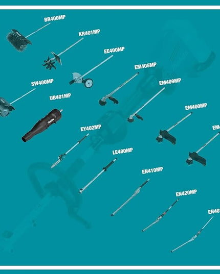 Makita UB401MP Blower Couple Shaft Attachment - LeafyLoom